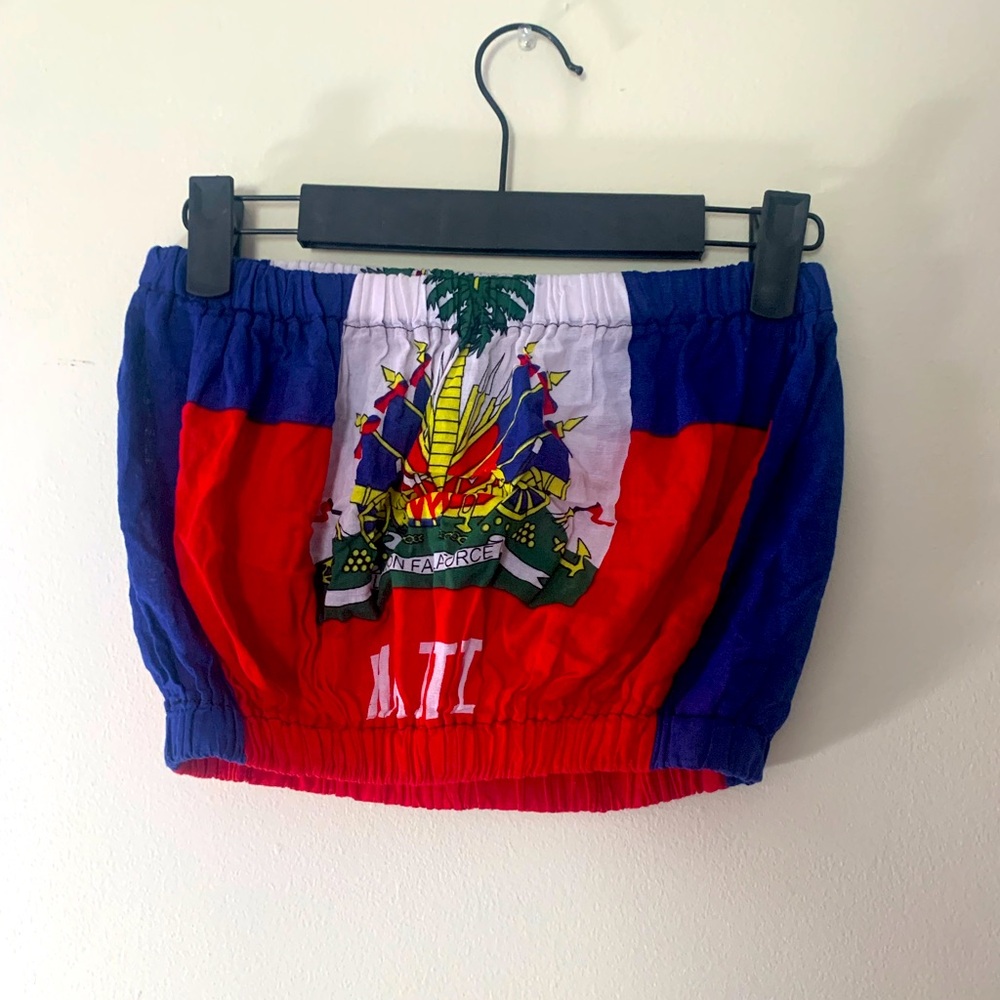 Haitian Flag Tube Top